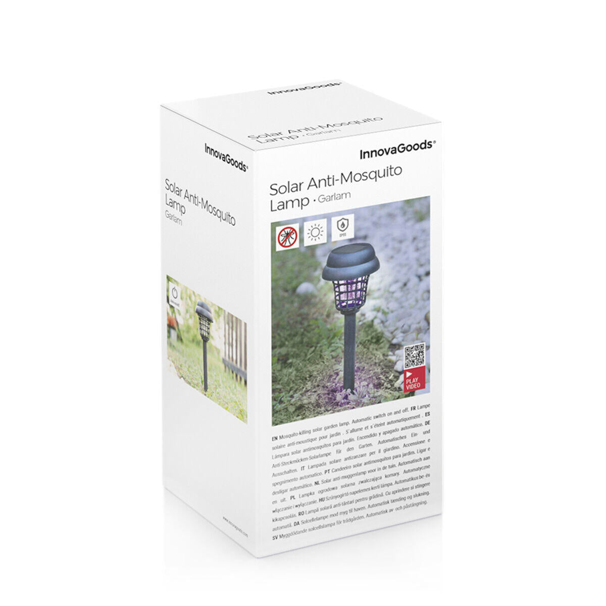 Lámpara Solar Antimosquitos para Jardín Garlam – Diseño