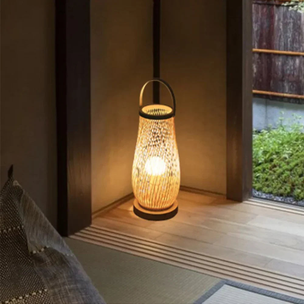 Japanese Bamboo Lamps