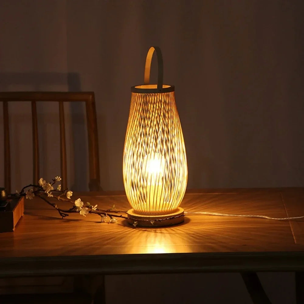 Japanese Bamboo Lamps