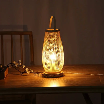 Japanese Bamboo Lamps