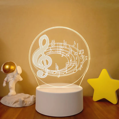 Creative 3D LED Table Lamp
