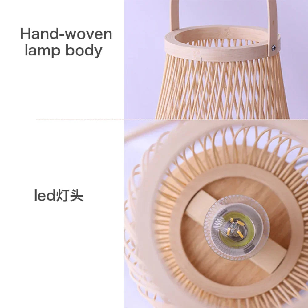 Japanese Bamboo Lamps