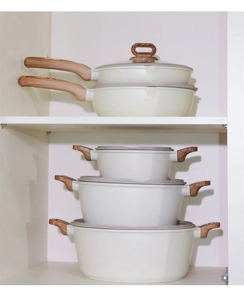 5-Piece Granite Cookware Set