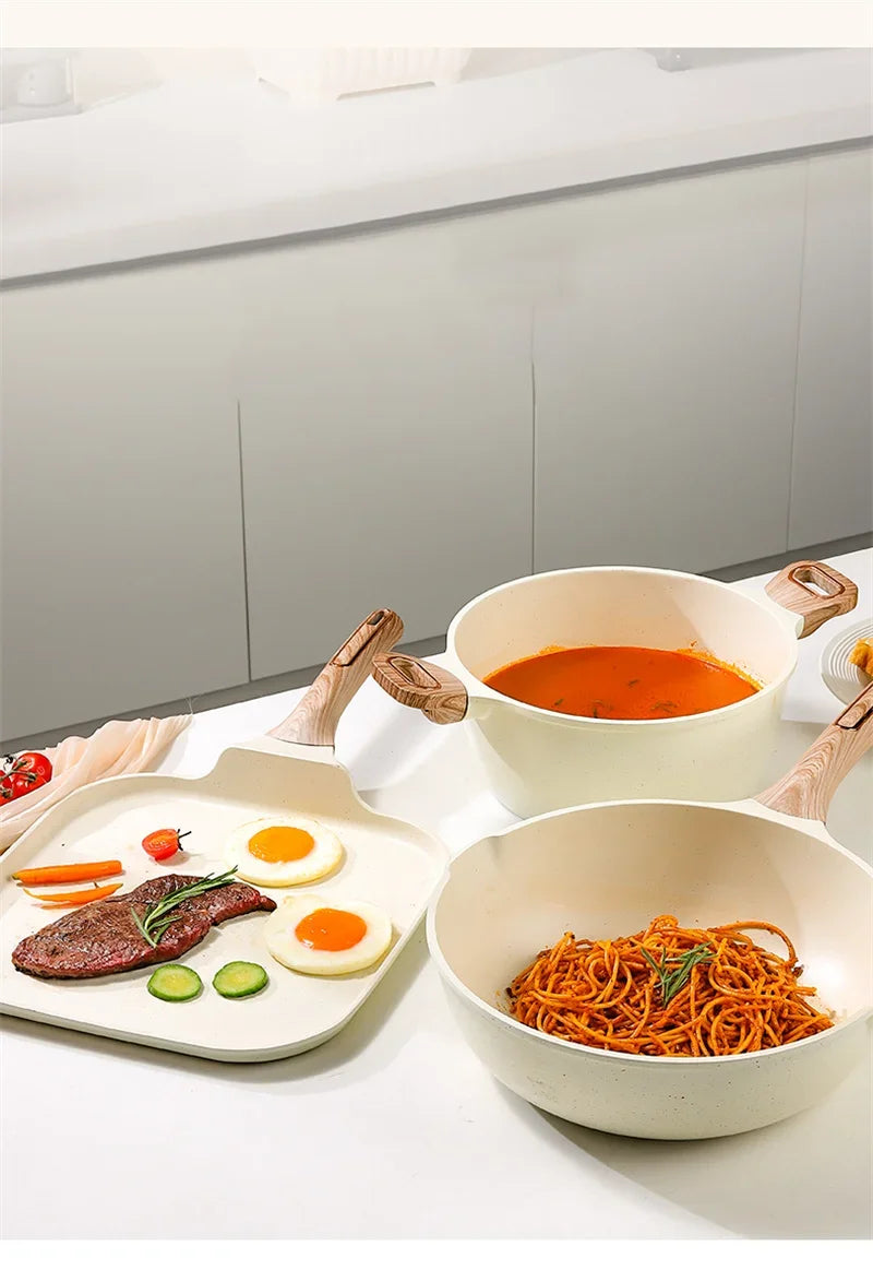 5-Piece Granite Cookware Set