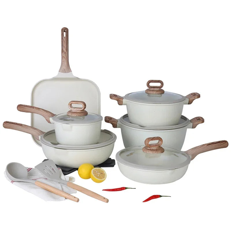 5-Piece Granite Cookware Set