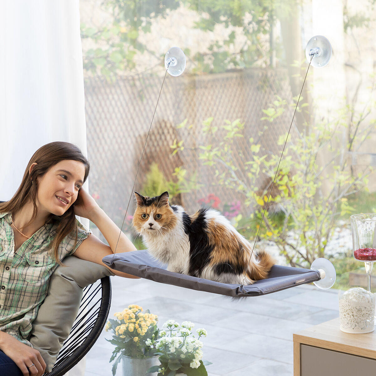 Hamaca Colgante para Gatos Catlax – HOMERLY